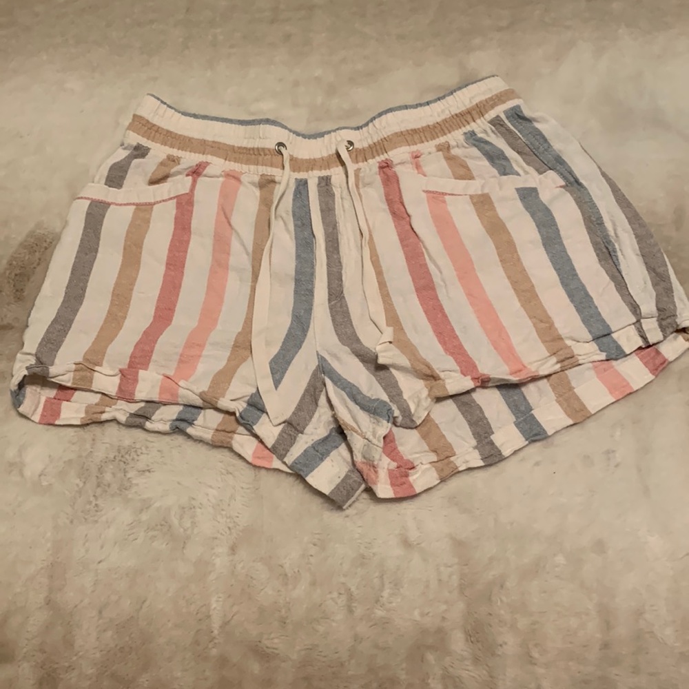 Gap Multicolored Striped Shorts